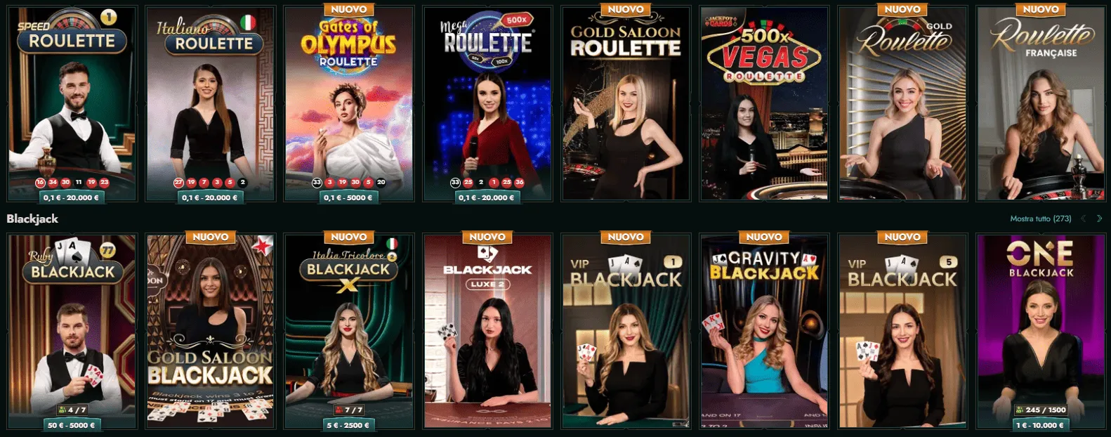 Dolly Casino Live Casino
1